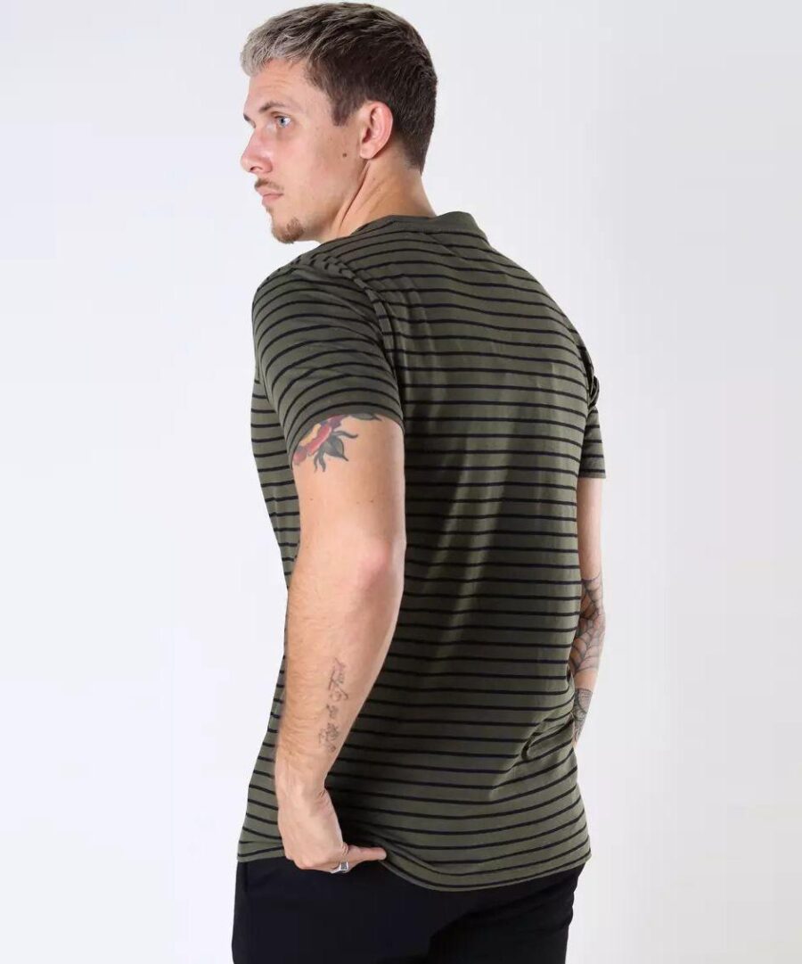 Timmi Stripe Army Black - Imagen 3