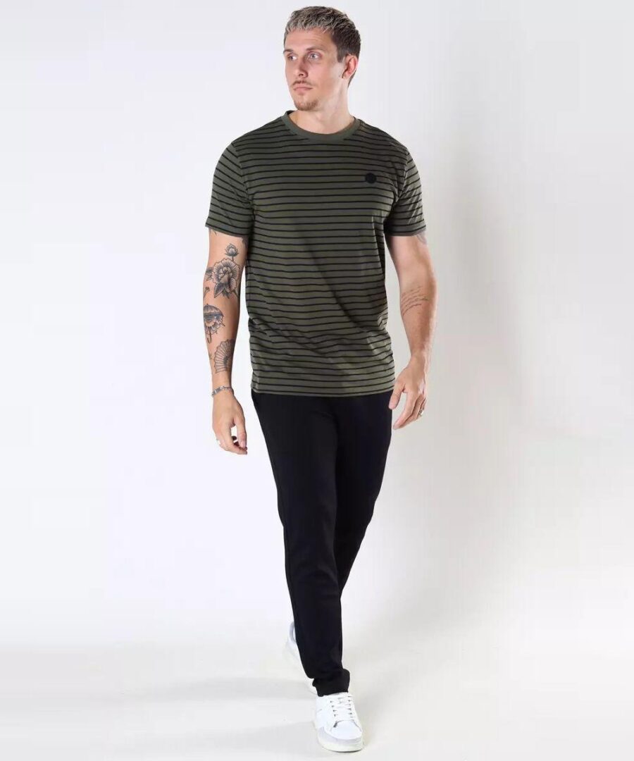 Timmi Stripe Army Black - Imagen 4