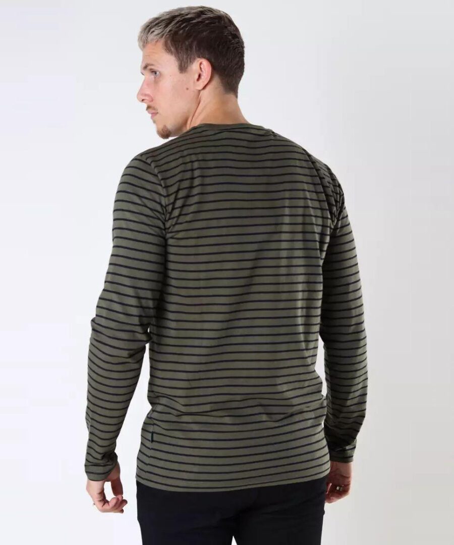 Timmi Stripe  LS Army Blk - Imagen 4