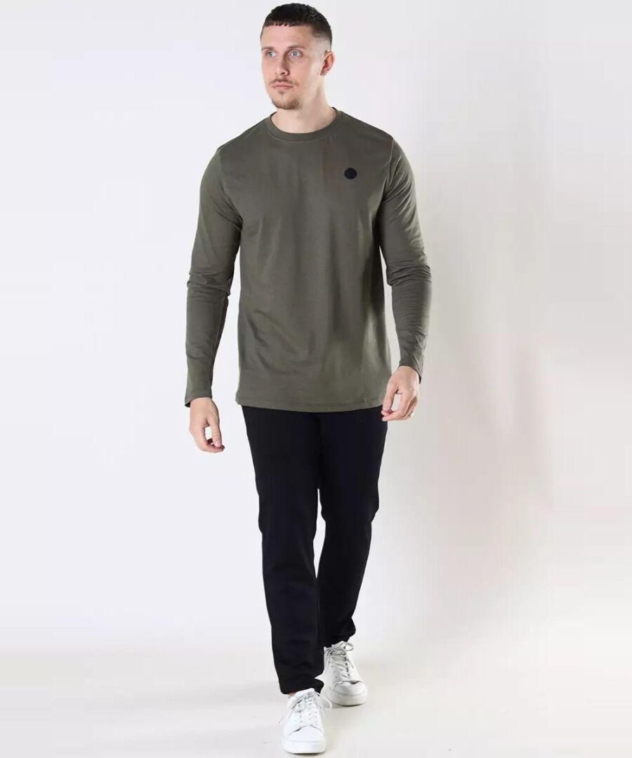 Timmi Stripe  LS Army Blk - Imagen 5