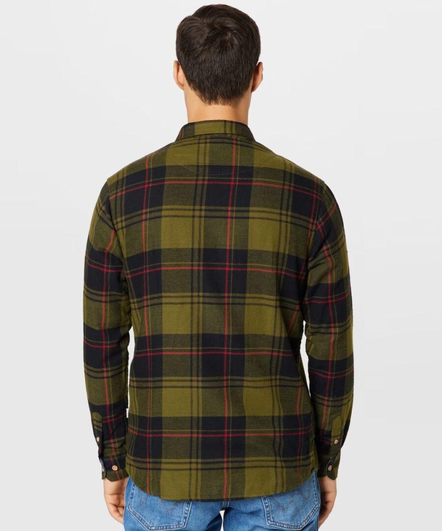 Johan Flannel Check Army - Imagen 3