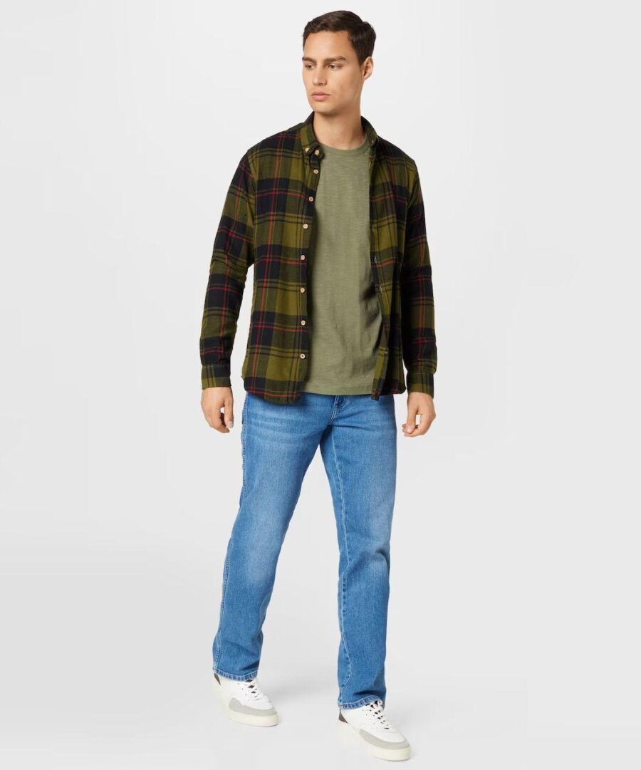 Johan Flannel Check Army - Imagen 4