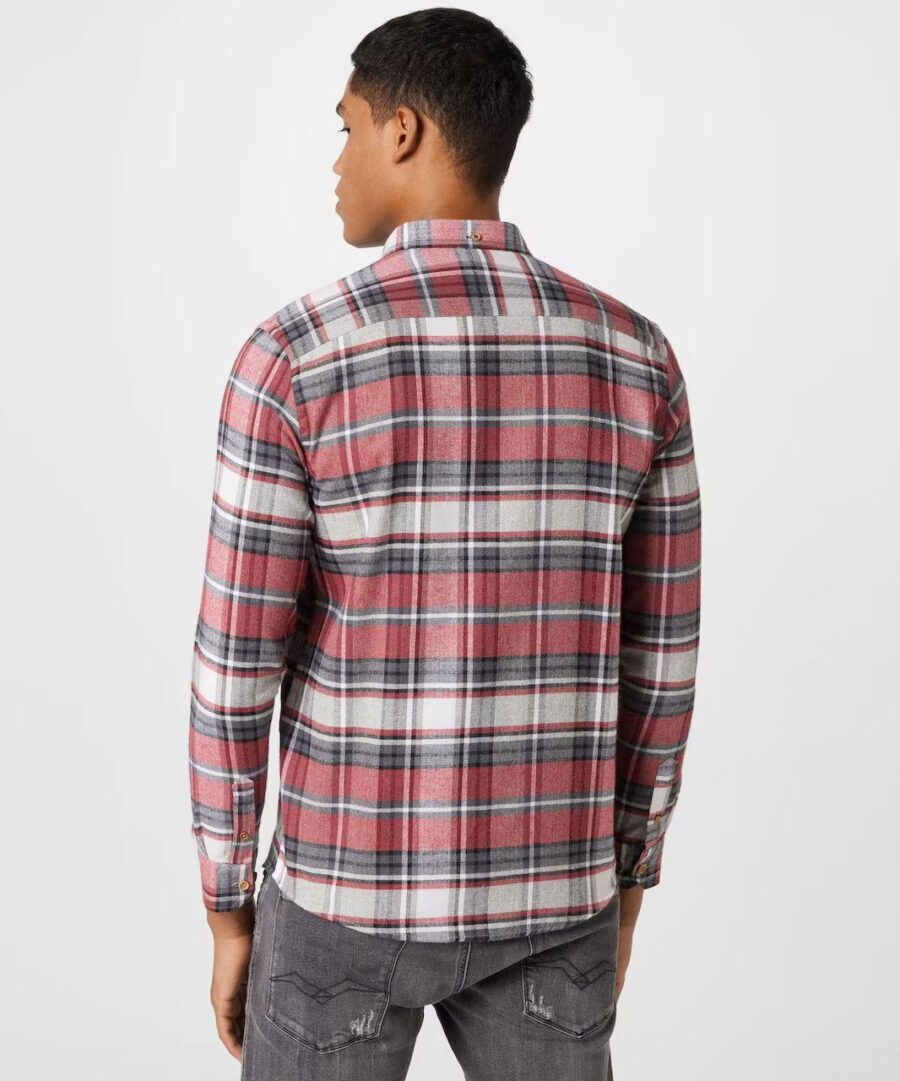 Johan Flannel Check Red - Imagen 4