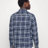 Johan Flannel Check Navy White - Imagen 4