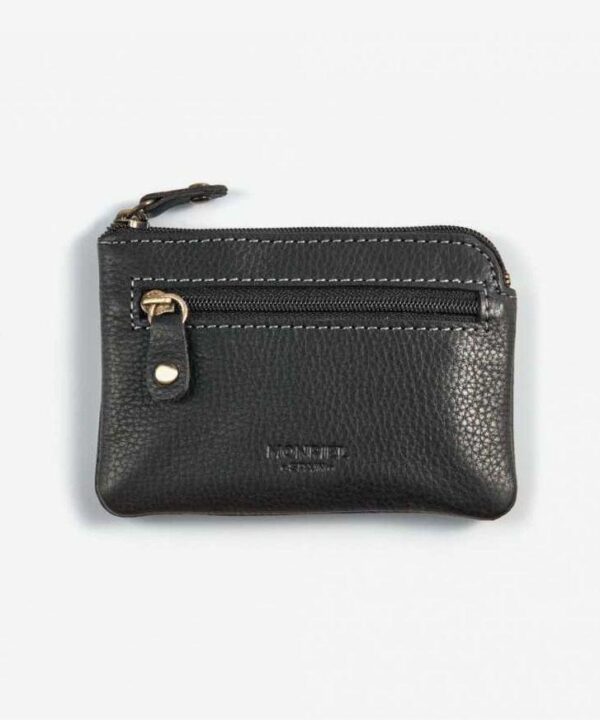 Monedero Cremallera Black