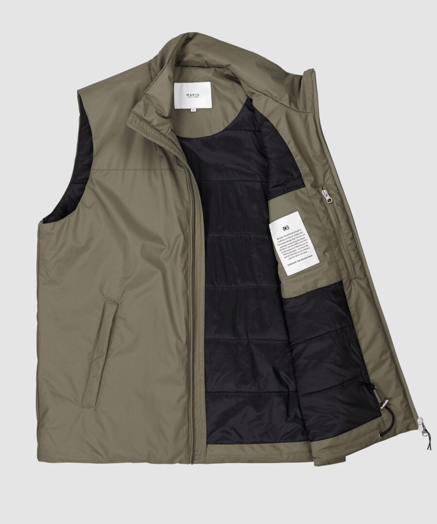 Chaleco Dome Vest Olive - Imagen 6