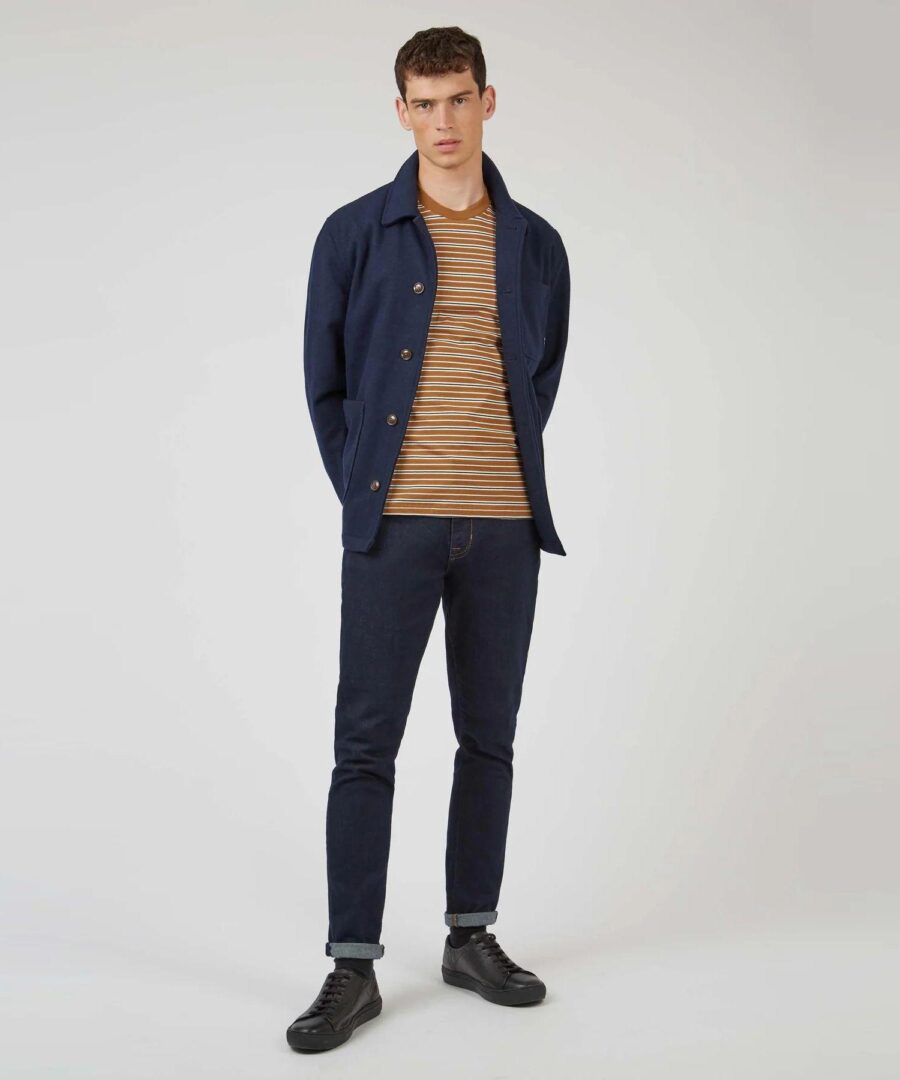 Striped Tee Ginger - Imagen 4