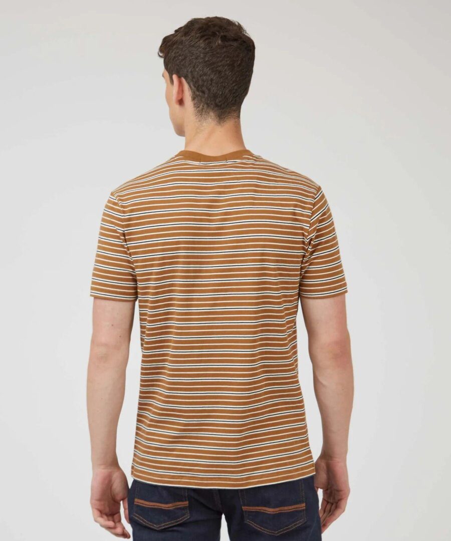 Striped Tee Ginger - Imagen 5