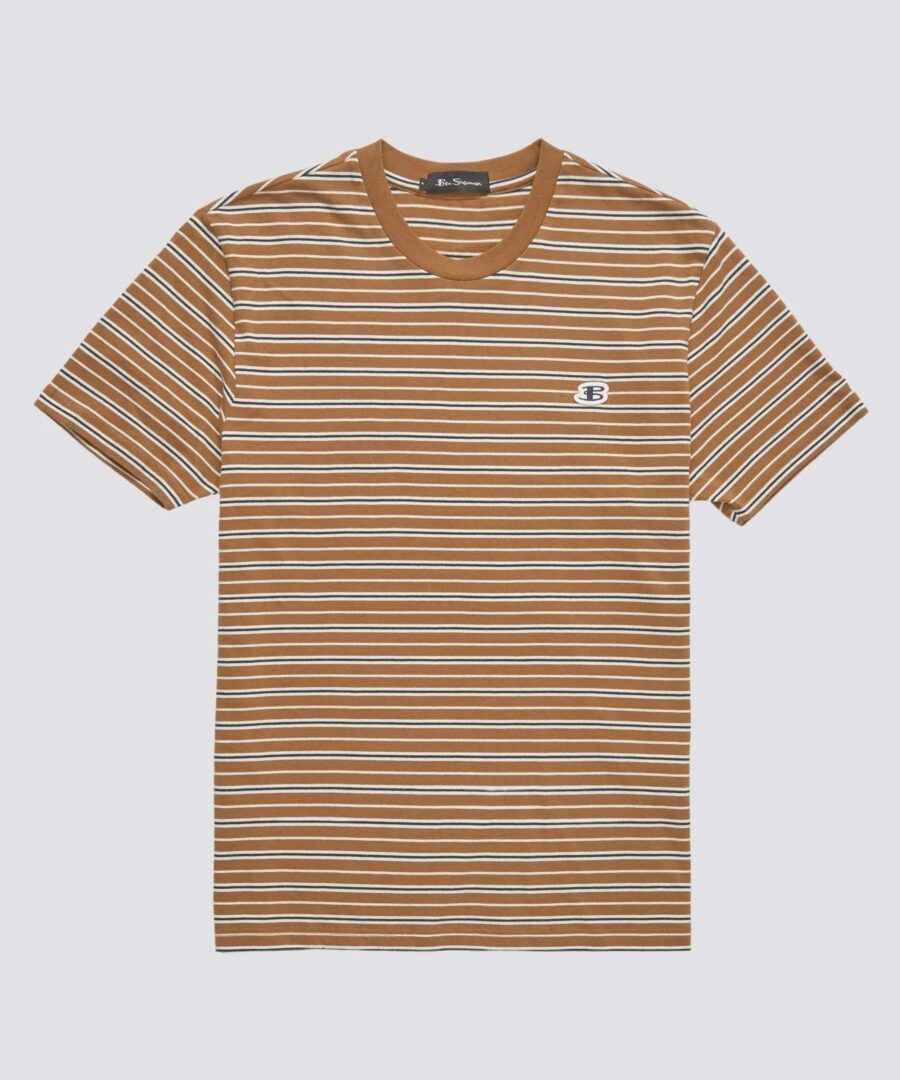 Striped Tee Ginger - Imagen 6