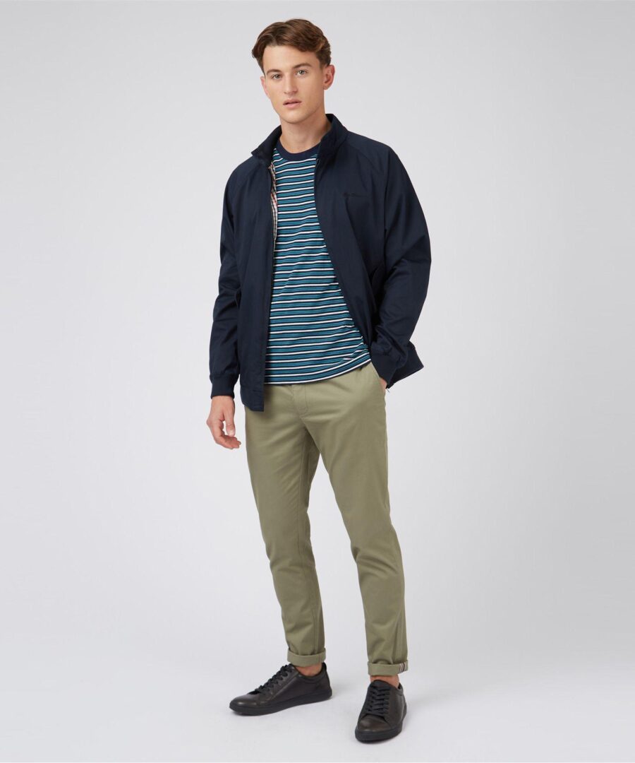 Stripe Tee Dark Navy - Imagen 3