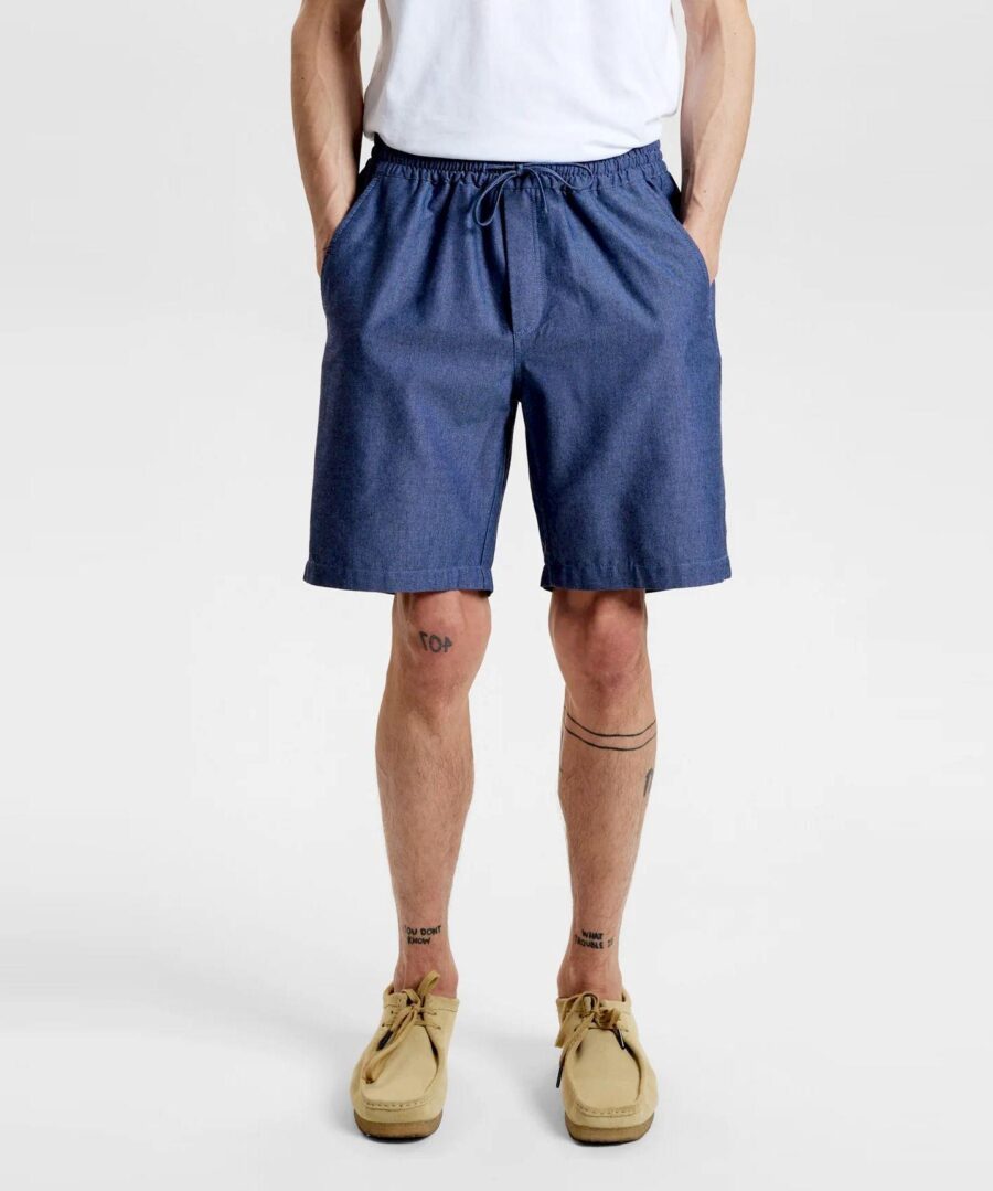James Linen Dark Navy