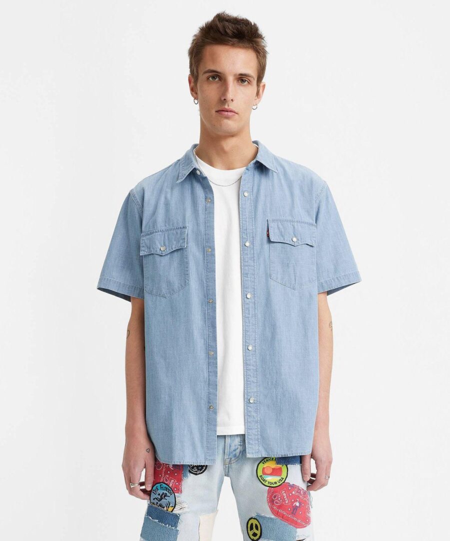 Relaxed Western Chambray