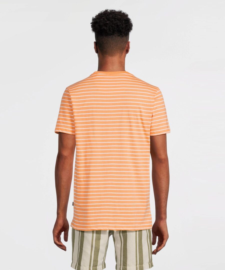 Timmi Stripe Papaya White - Imagen 3