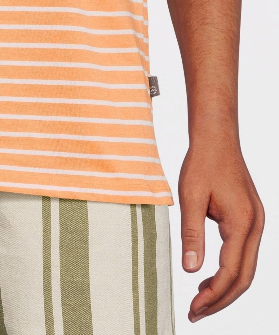 Timmi Stripe Papaya White - Imagen 6