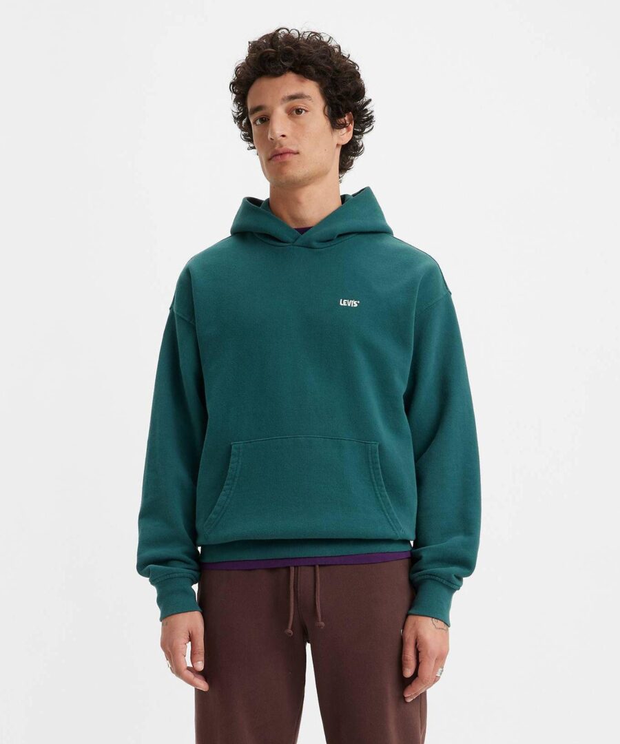 Gold Tab Hood Deep Sea