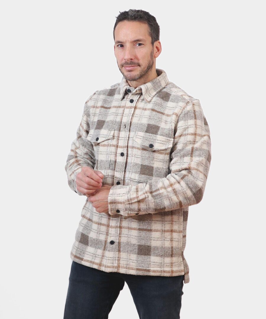 Kurtis Check  Off White