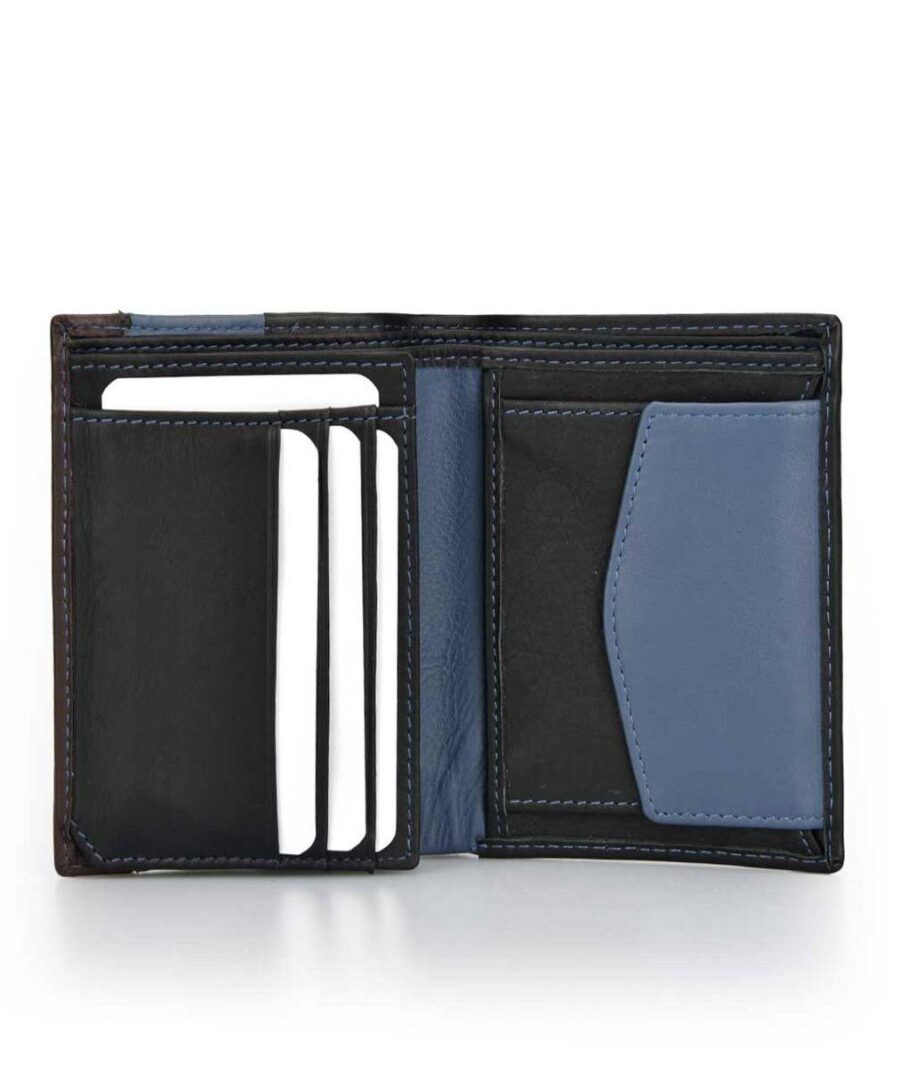 1/3 Geometric Coin Black Blue Vertical - Imagen 2