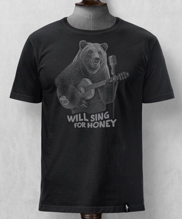 Busker Bear Black