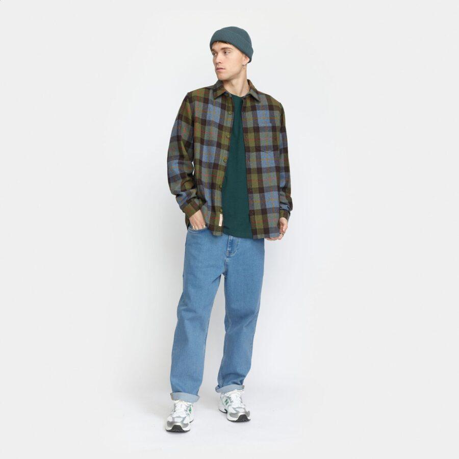 3137 Overshirt Green - Imagen 4