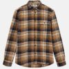 Leif Heavy Check Wood