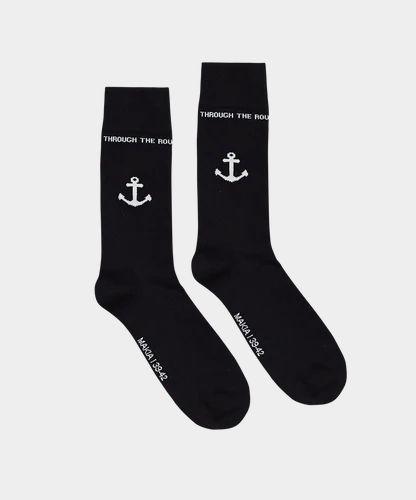 Anchor Socks Black (3)