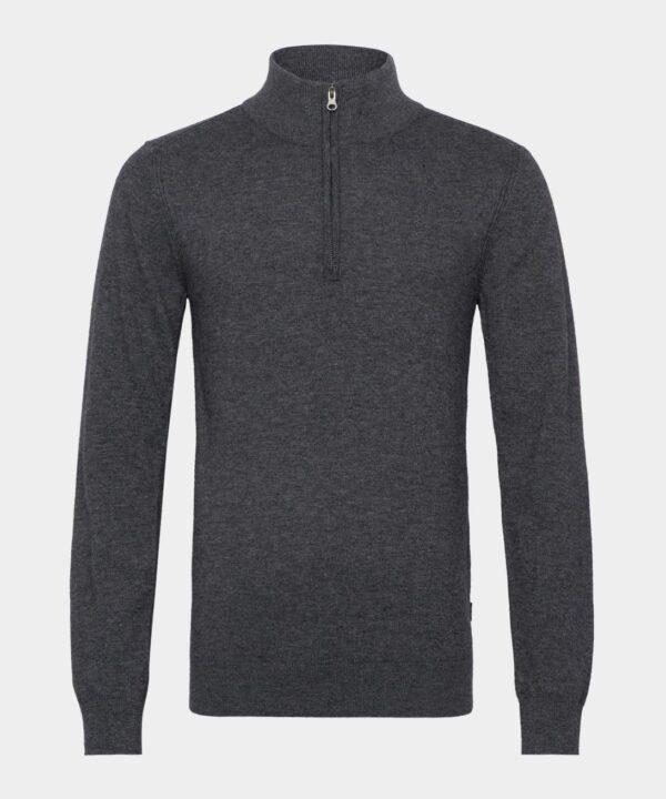 Romulo 1/3 Zip Charcoal