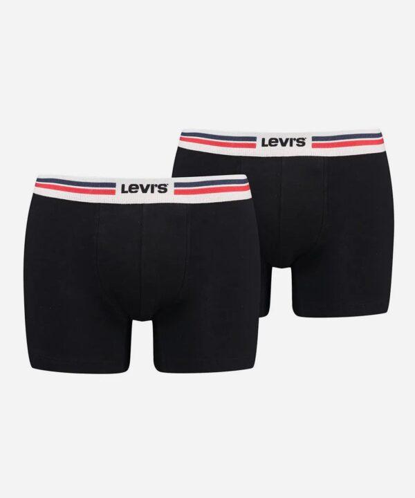 Boxer Placed Sports Black