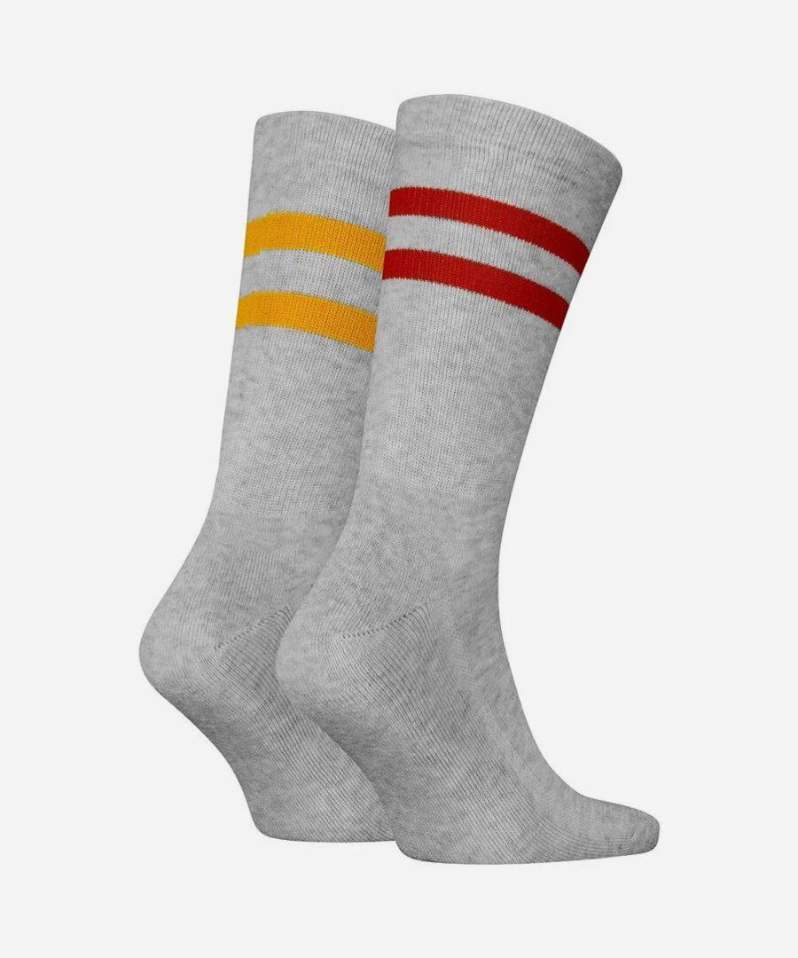 Reg Sport Stripe Grey Orange - Imagen 2
