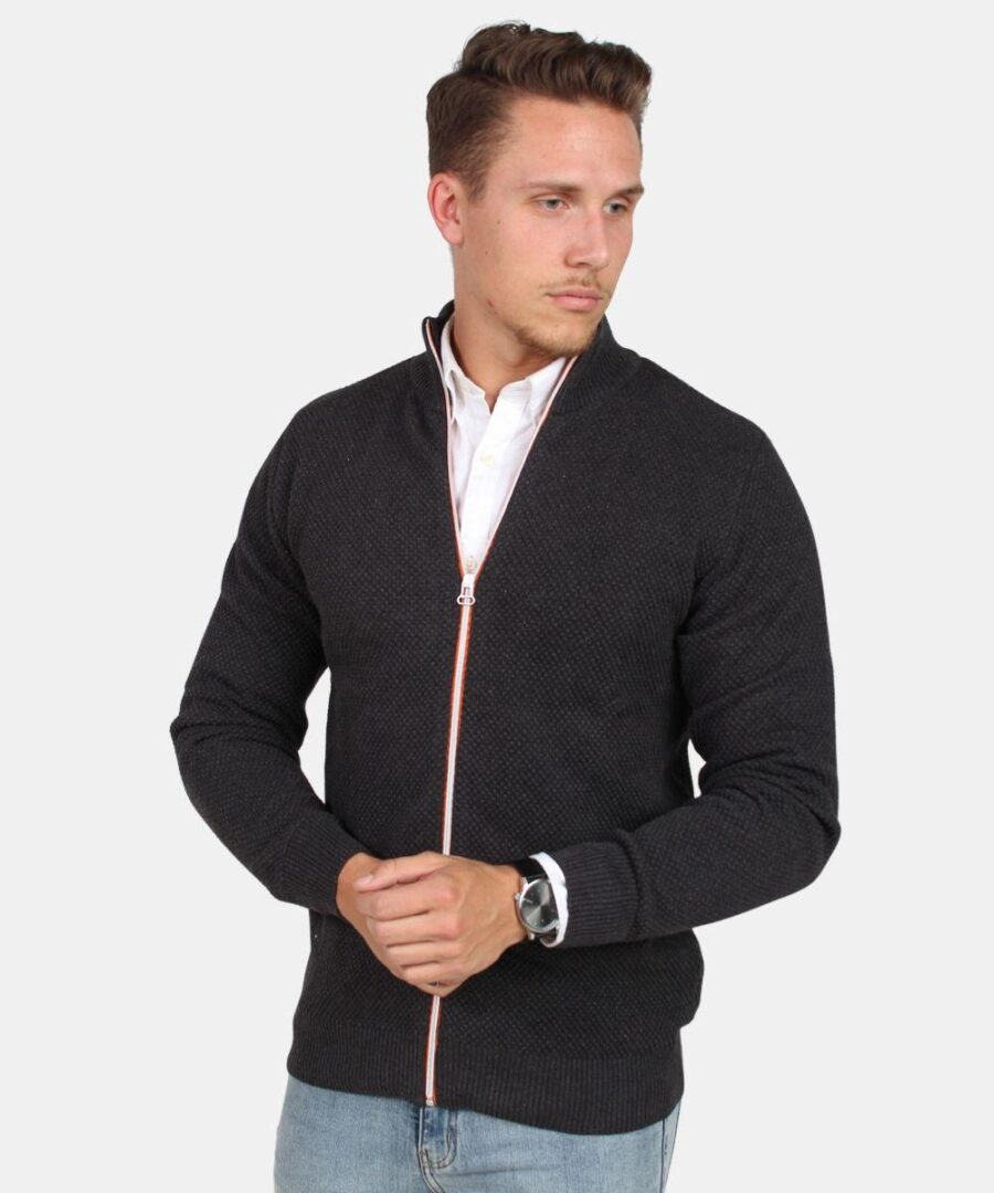Melvin Zip Charcoal Mix