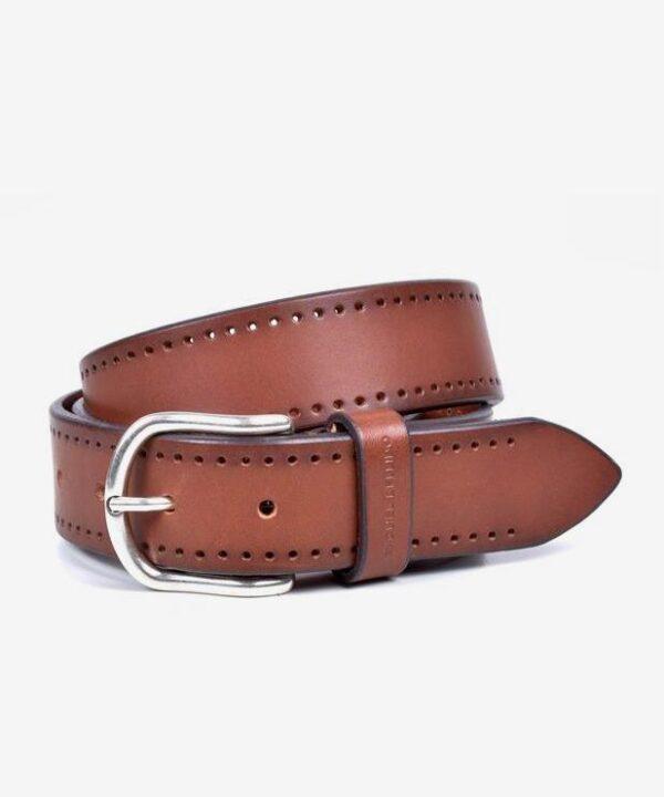 Leather Perf Natural