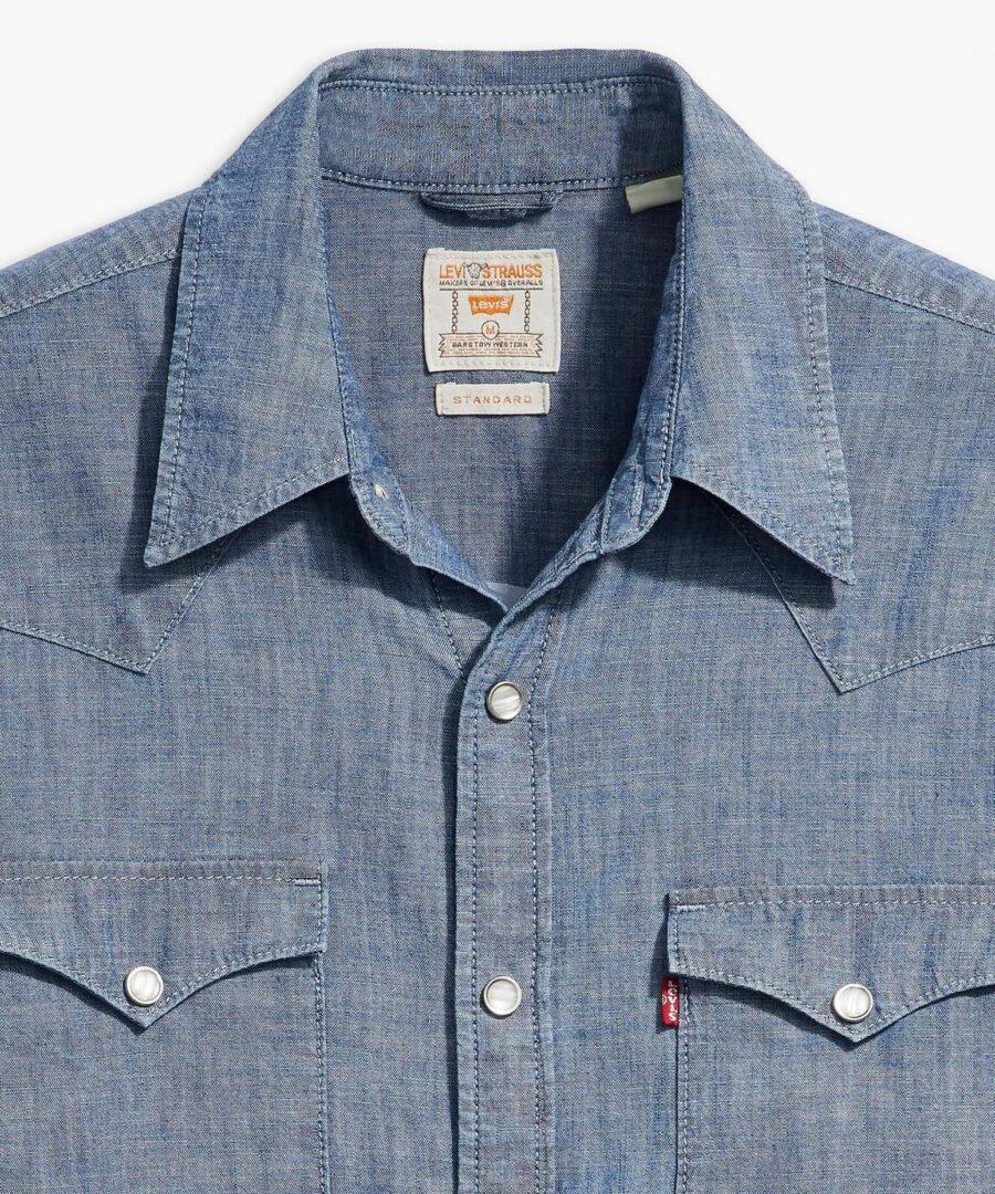 Barstow Grant Mid Blue Chambray - Imagen 3