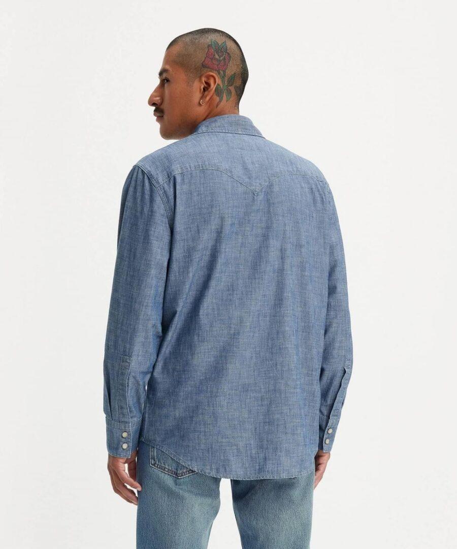 Barstow Grant Mid Blue Chambray - Imagen 5