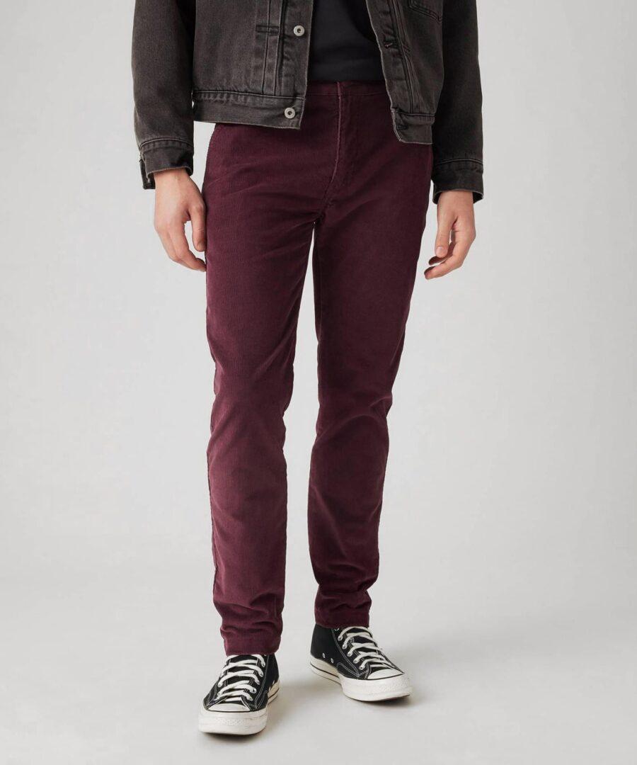 Chino Slim Burgundy Cord - Imagen 6